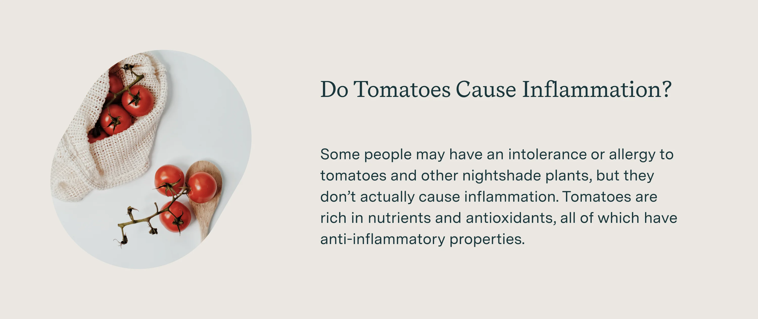 Do Tomatoes Cause Inflammation? 9 Food Myths, Debunked